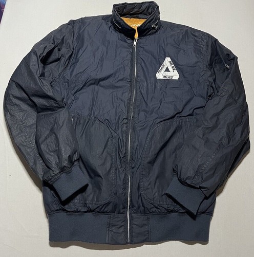 Palace Skateboards Full-Zip Insulated Jacket Navy Blue Size XL AO8