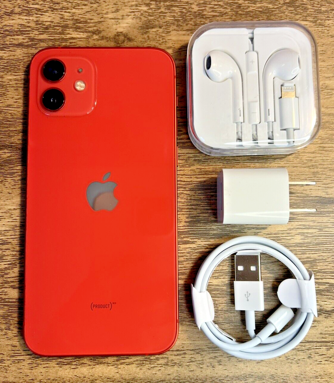 Apple iPhone 12 - 64GB - Red - Sprint/T-Mobile Locked - Good