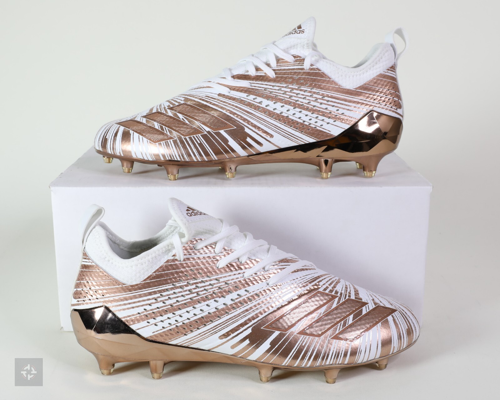 Adidas Adizero 5-Star 7.0 Bronze Metallic Football Cleat Men's