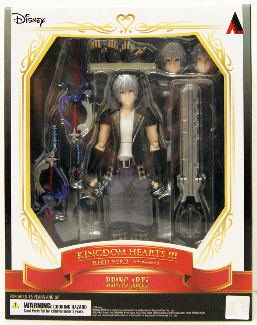 Square Enix Kingdom Hearts 3 Riku (Ver. 2) Bring Arts Action