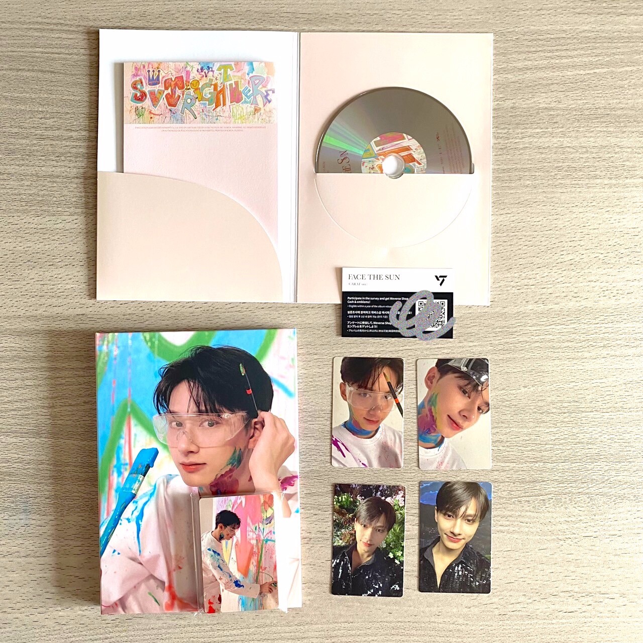 seventeen Face The Sun carat盤 コンプ 13セット seventeen Face The