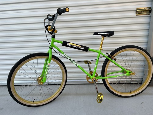 Kuwahara Survivor 26” BMX Cruiser Retro Lime Green Upgraded New | eBay