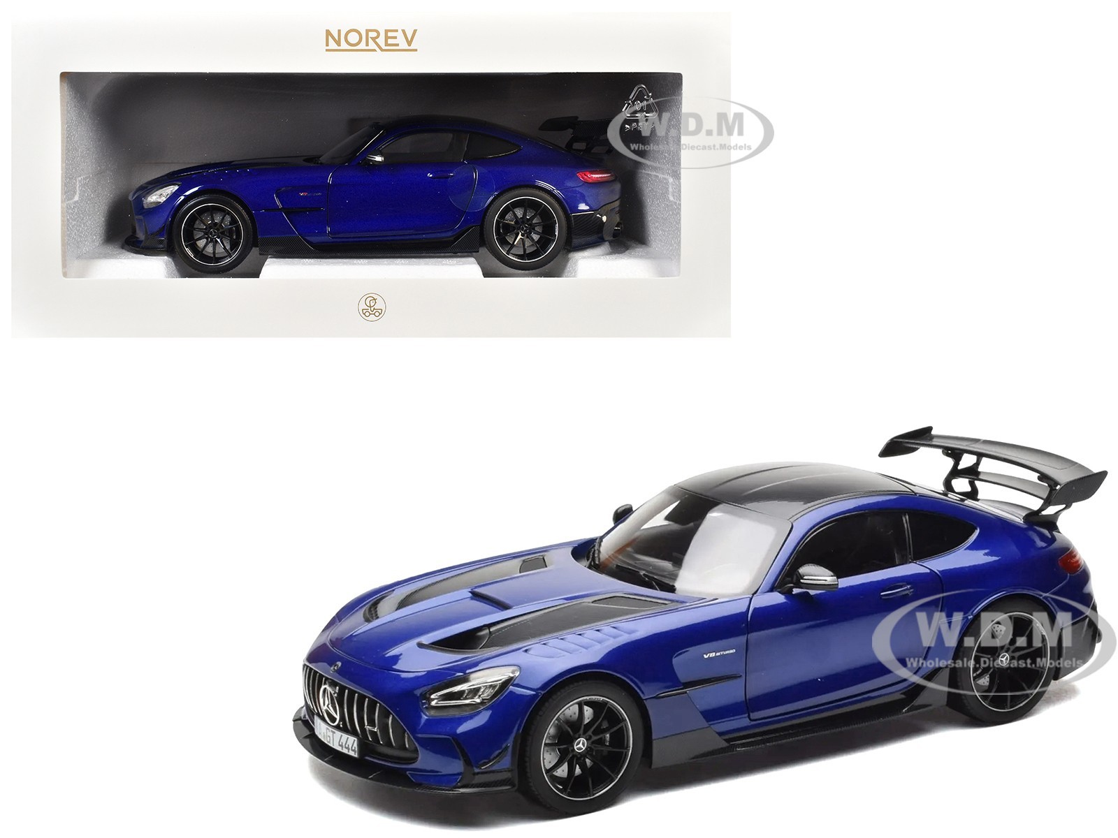 2021 MERCEDES-BENZ AMG GT BLACK SERIES BLUE 1/18 DIECAST MODEL BY