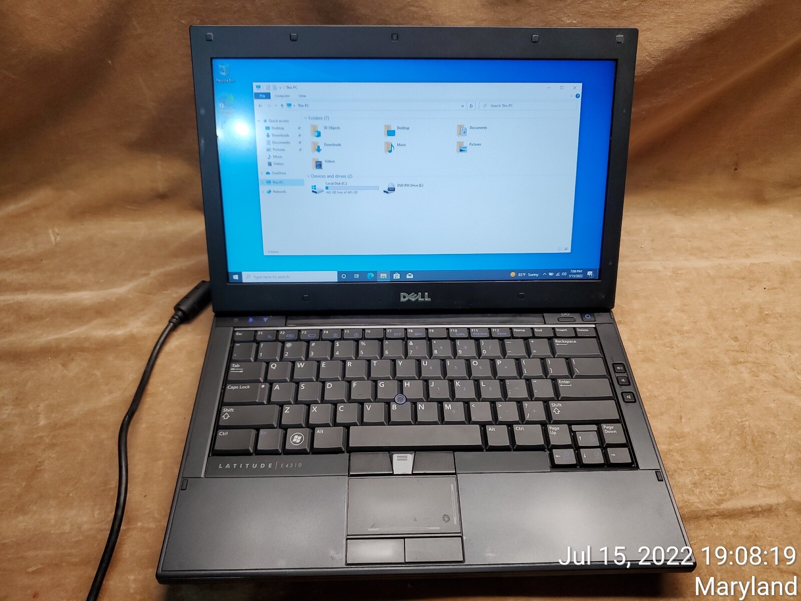 Dell Latitude E4310 Core i5 M560 2.67 GHz 8 GB 500 ,13.3