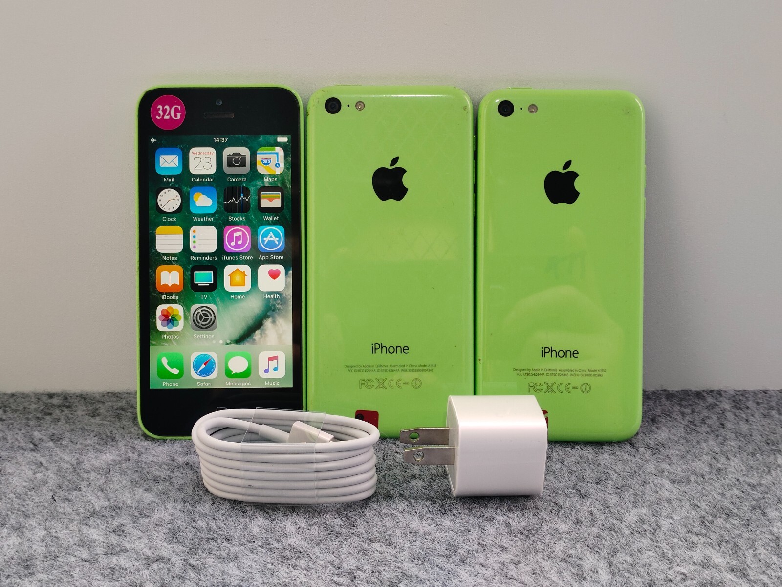 9/10 Good&Original Apple iPhone 5c Green 8/16/32GB Factory