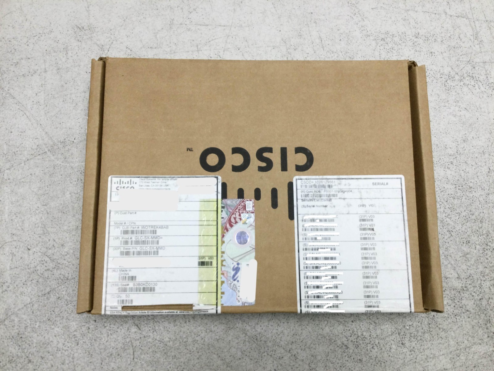 Cisco GLC-SX-MMD 10-2626-03 1000BASE-SX SFP 850nm Transceiver