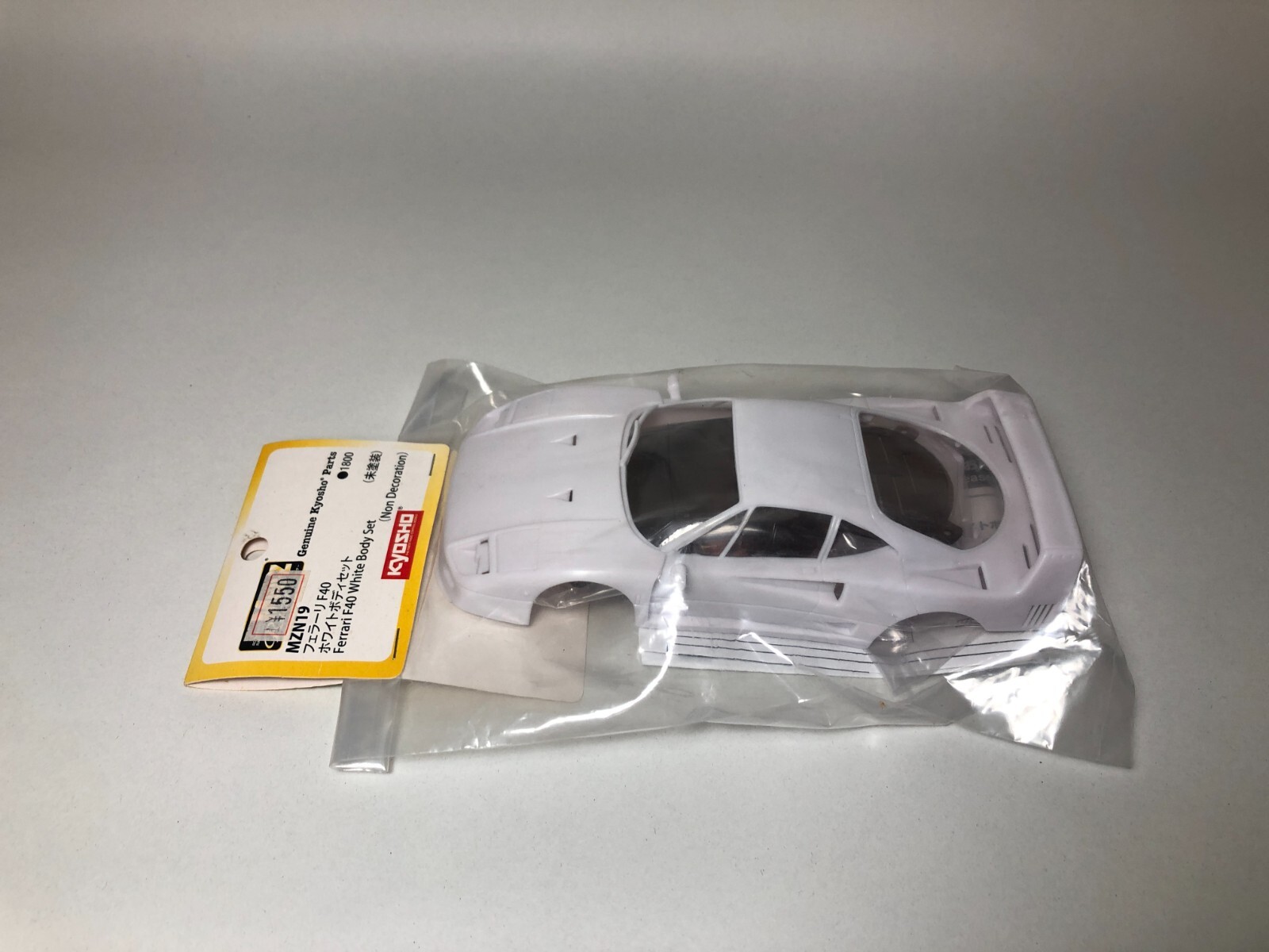 フェラーリ360モデナ ホワイトボディセット（未塗装）京商 1/27