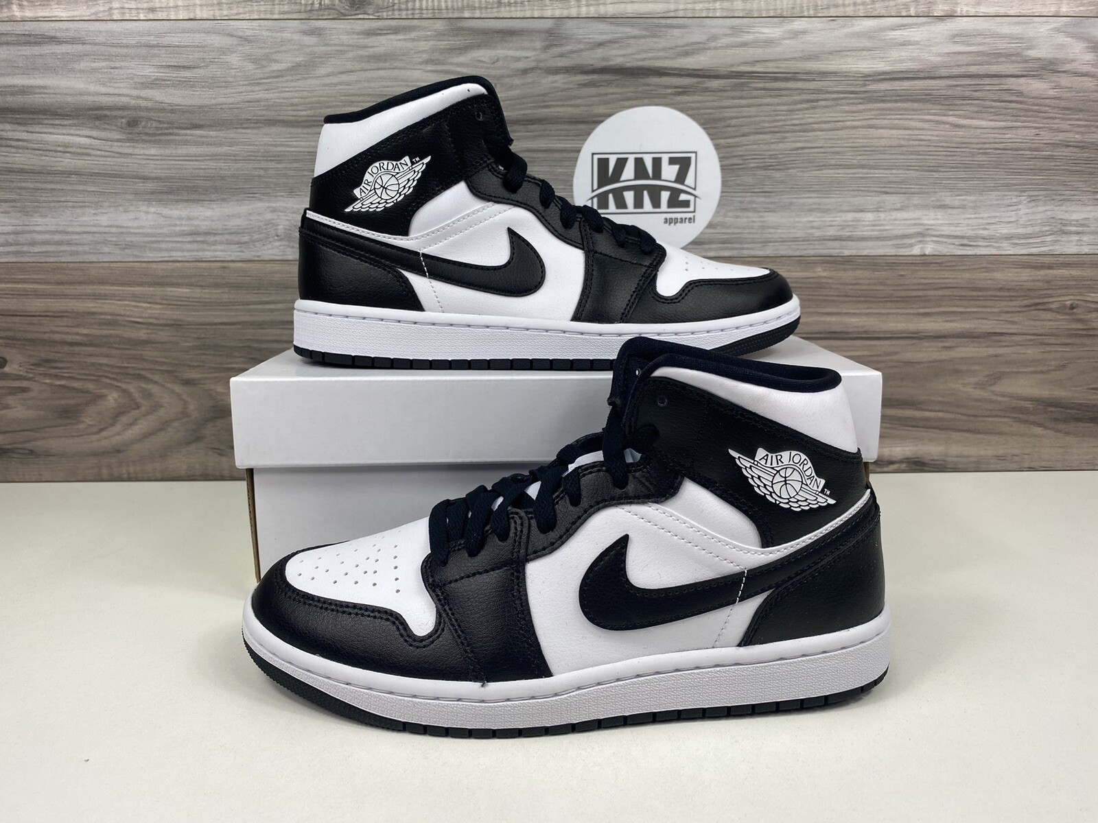 Nike Air Jordan 1 Mid Black White PANDA (DV0991-101) New Shoes