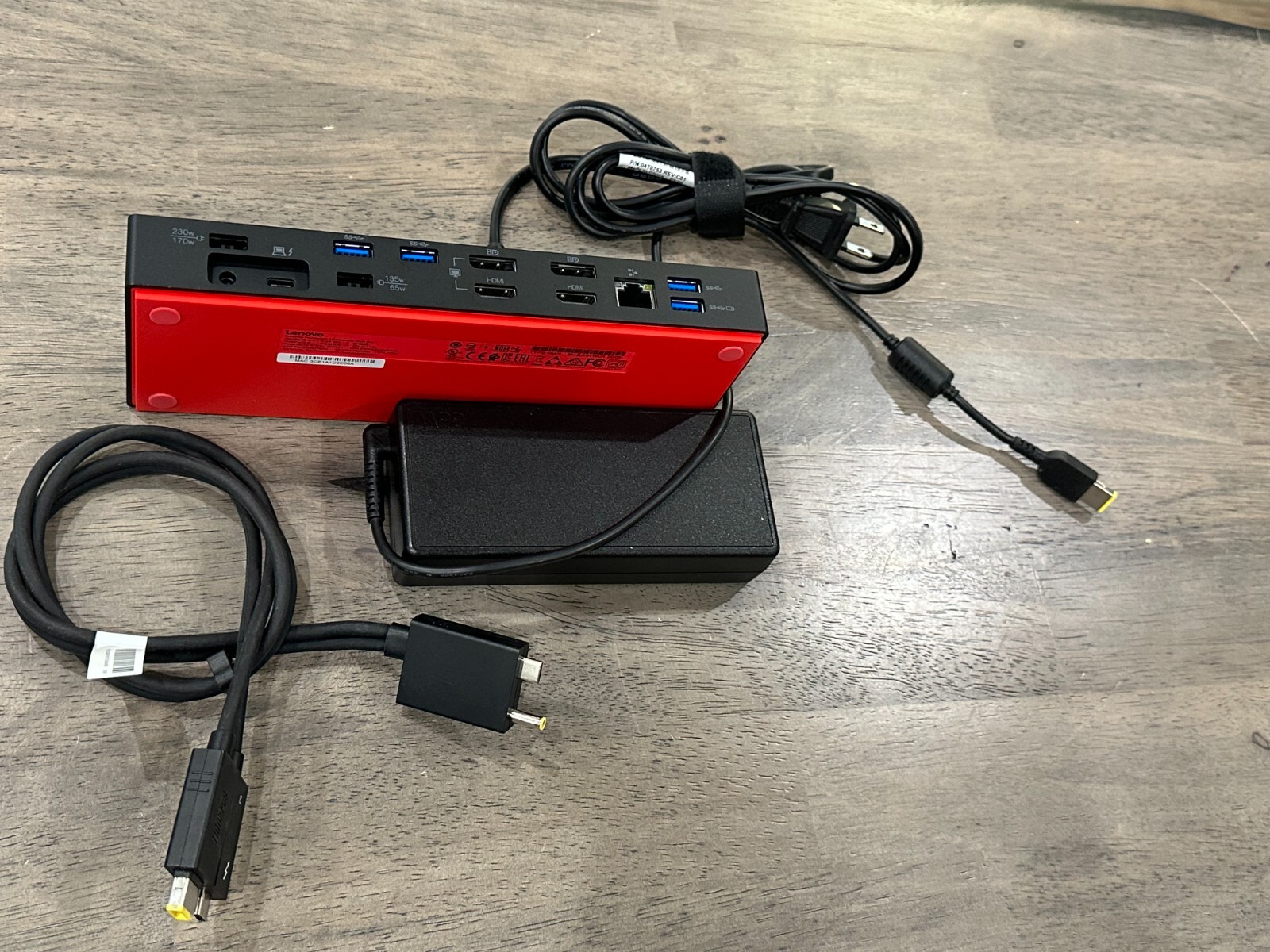 Lenovo ThinkPad Thunderbolt 3 Docking Station (DK1841) | eBay