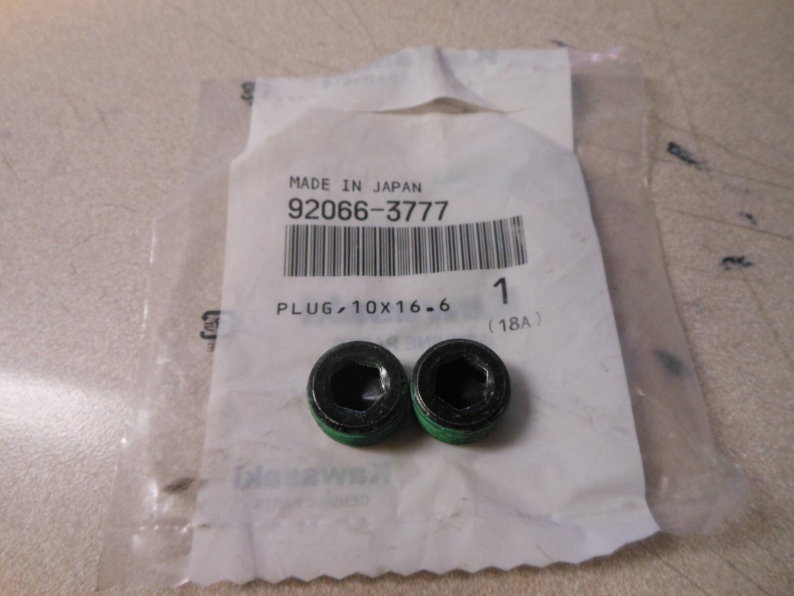 NOS Kawasaki OEM 10X16.6 04-16 KX250 92066-3777 QTY 2 | eBay