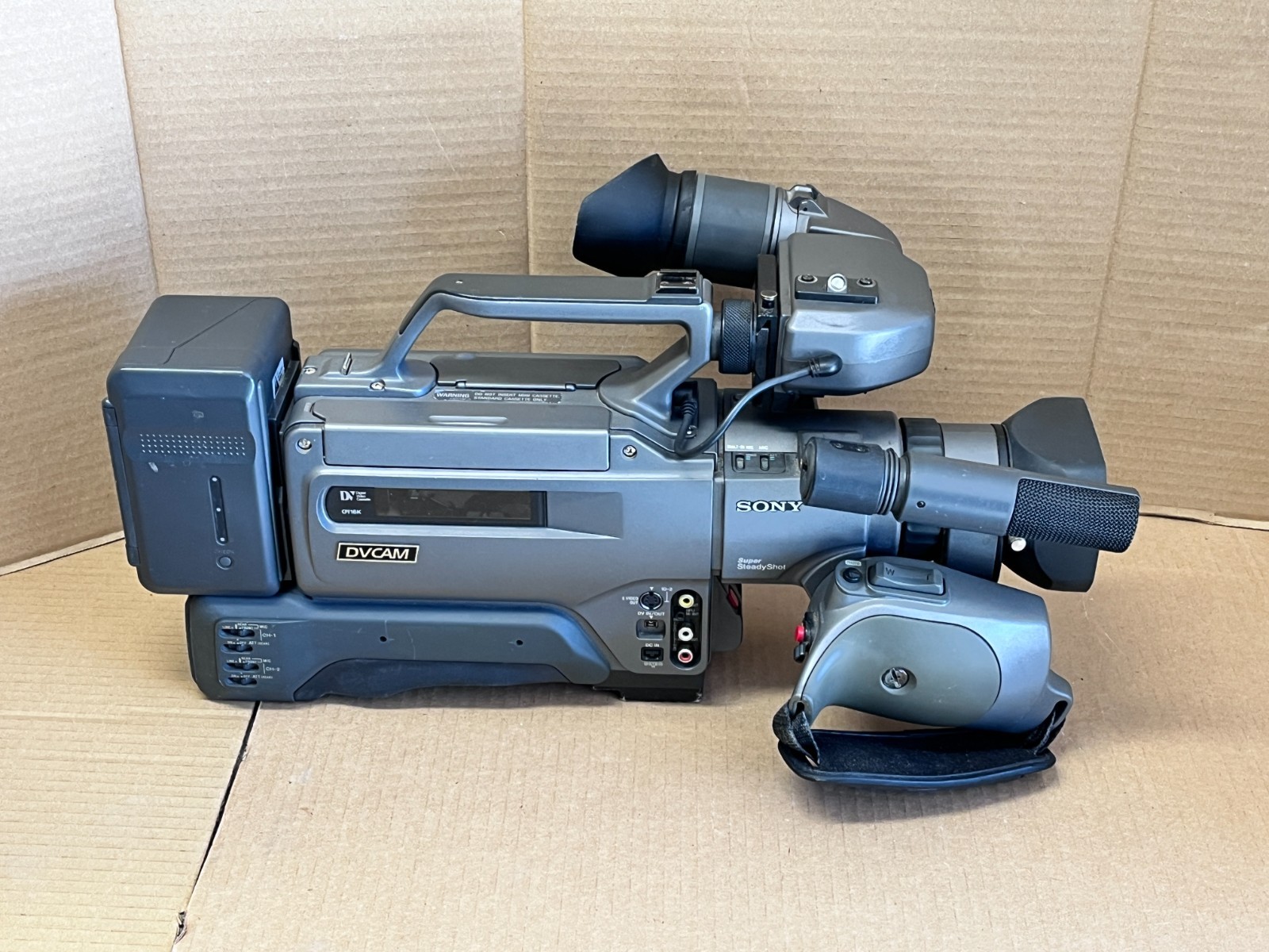 Sony DSR-200 DVCAM Digital Camcorder Super Steady Shot 3CCD | eBay