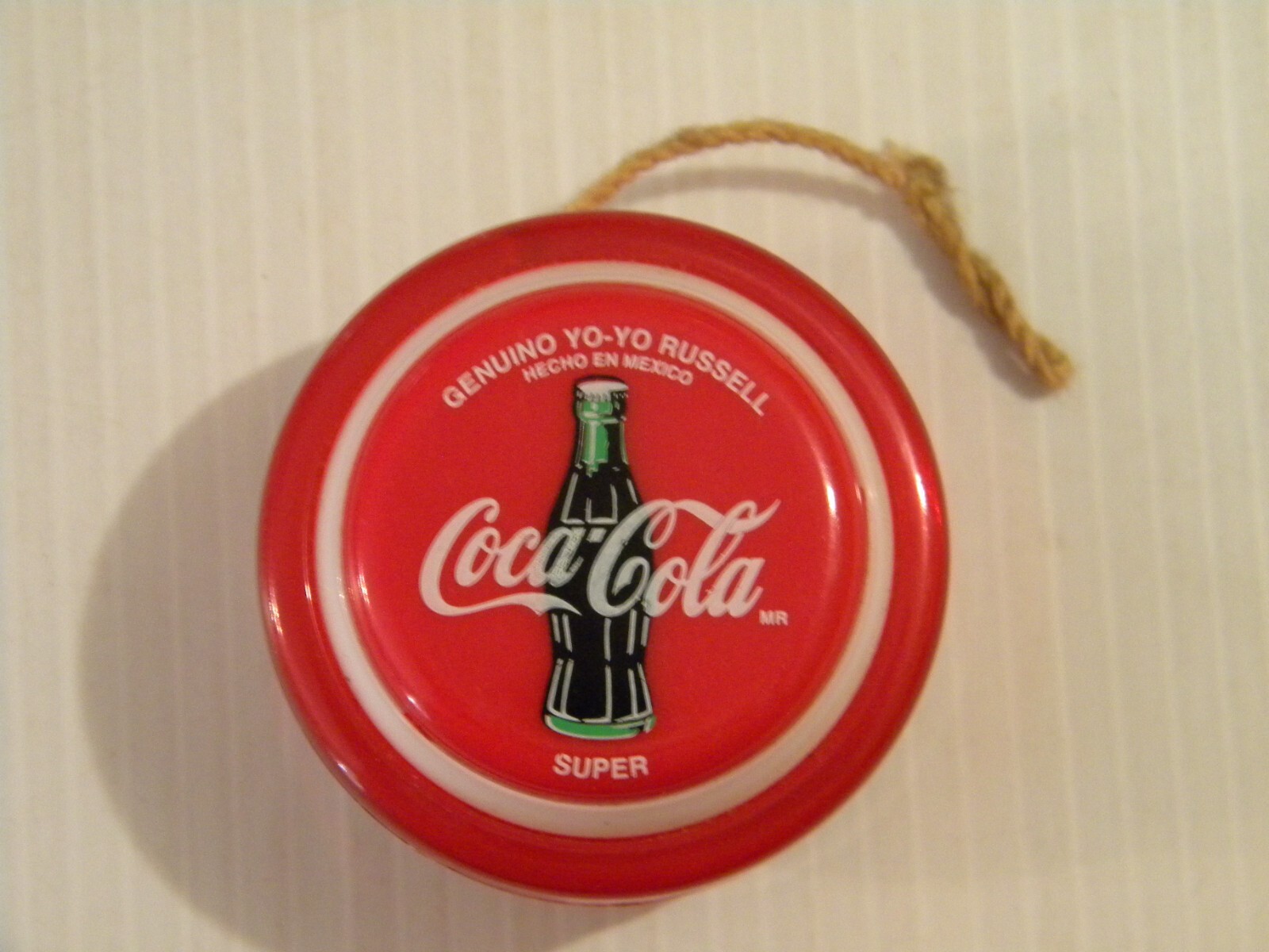 VINTAGE RUSSELL SUPER COCA-COLA YOYO MEXICO GENUINE EXCELLENT