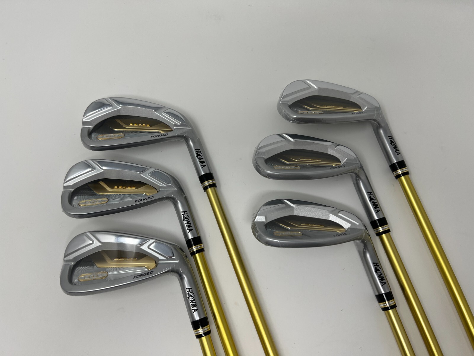 NEW Honma Beres BE-07 3 Star Iron Set 47 SR Stiff Regular Graphite