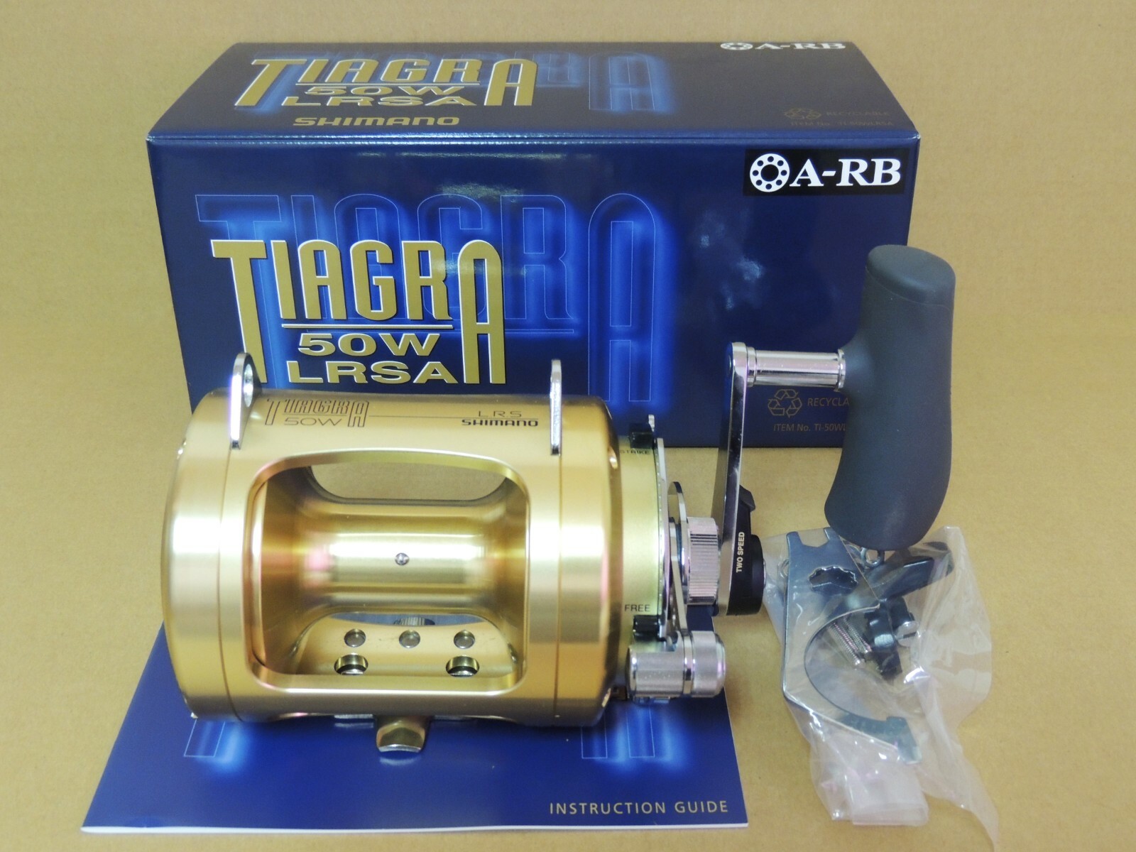 SHIMANO TIAGRA 50ポンド】トローリングタックル 左右2セット
