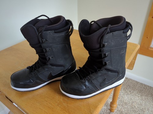 NIKE SB VAPEN SNOWBOARD BOOTS ALL BLACK | eBay