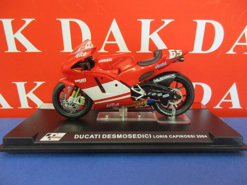 Die cast 1/24 Modellino Moto GP Ducati Desmosedici Loris Capirossi