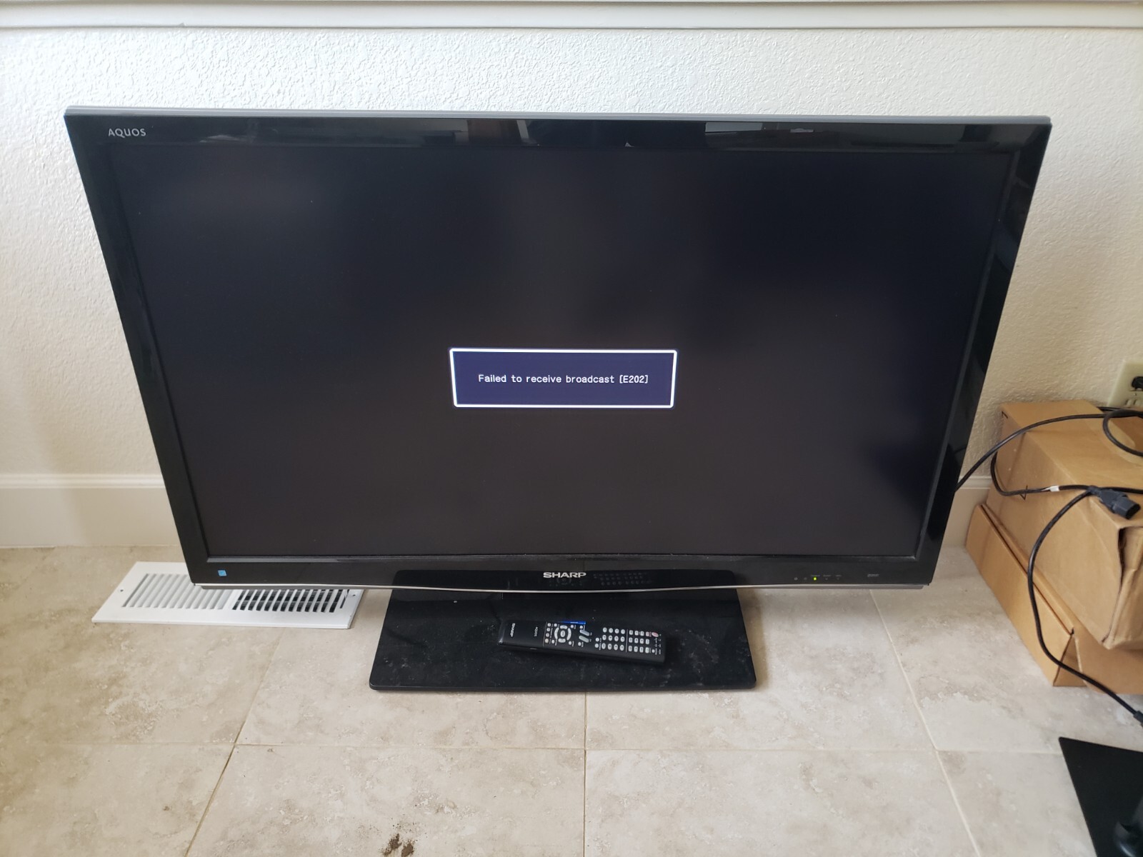 Sharp Aquos liquid crystal lcd tv lc-46d64u 46