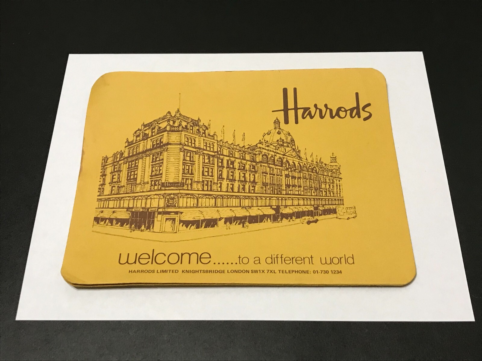 Harrods Department Store London - Store Guide Fold-Out Map | eBay