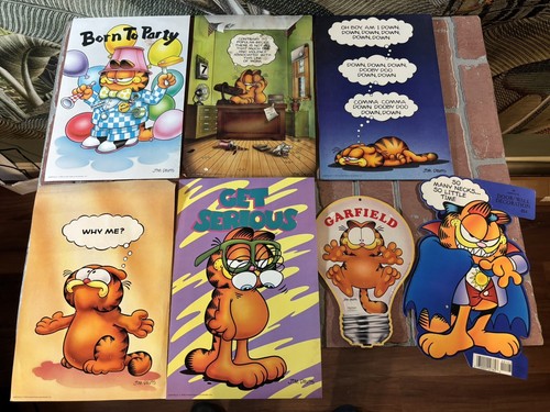 Vintage Garfield Poster 13.5