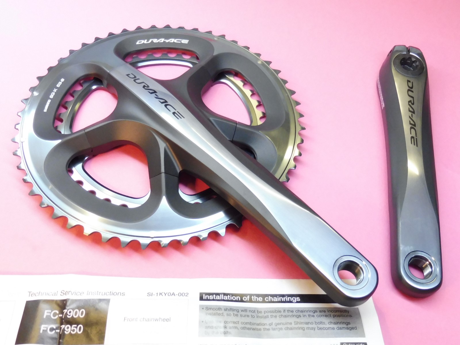Shimano Dura Ace 7900 cycle chainset 177.5 mm - 39.53 - NOS | eBay