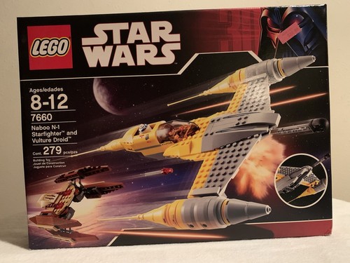 LEGO 7660 STAR WARS NABOO N-1 STARFIGHTER AND VULTURE DROID (2007