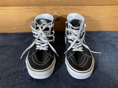 Vans SK8-Hi Skull Skate Skater Sneakers Shoes Men's 7 Women's 8.5