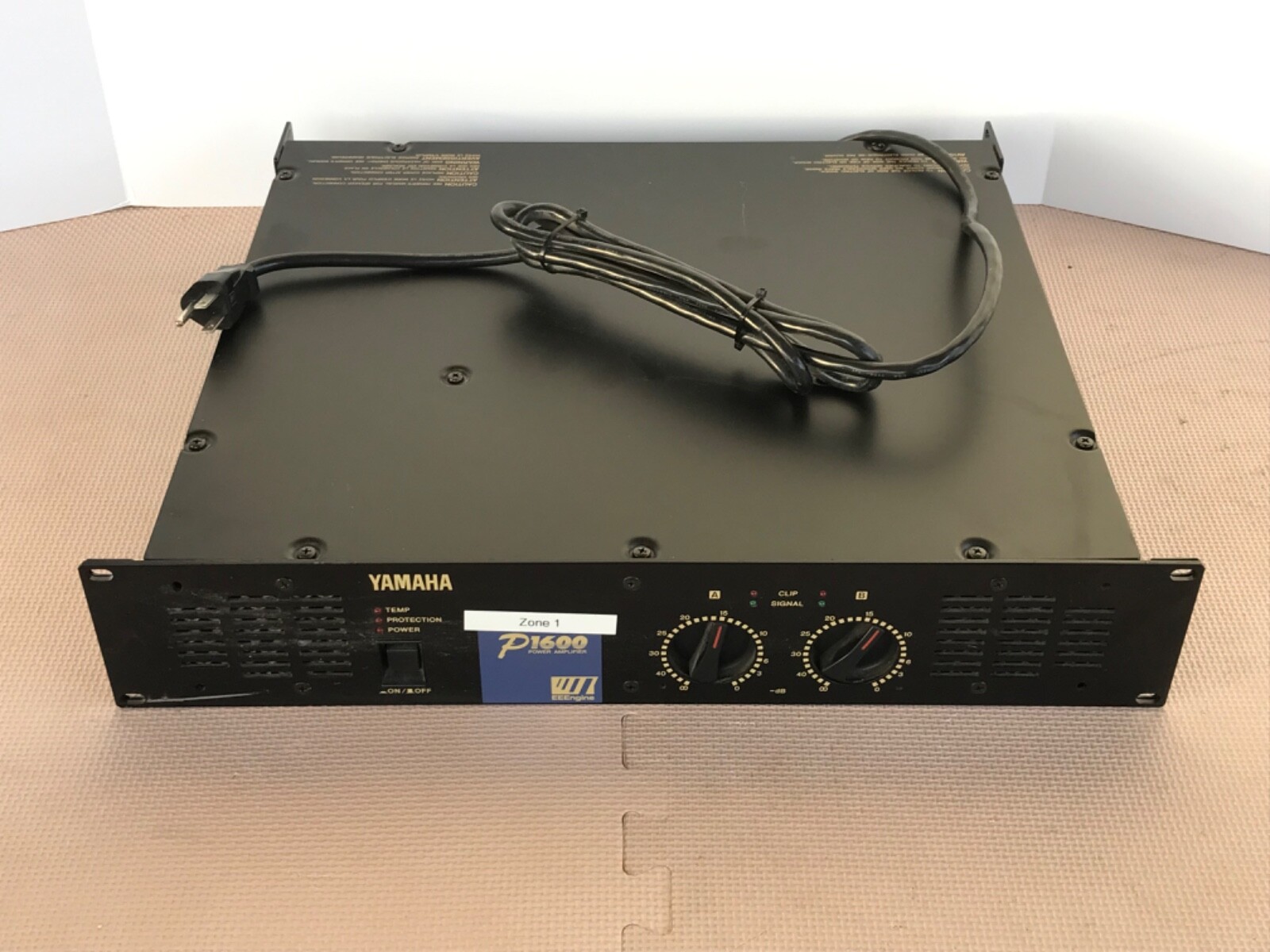 YAMAHA P1600 2 channel 160w per 400w max Power Amplifier | eBay