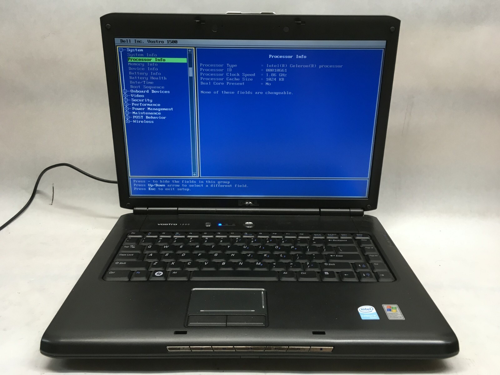 Dell Vostro 1500 15
