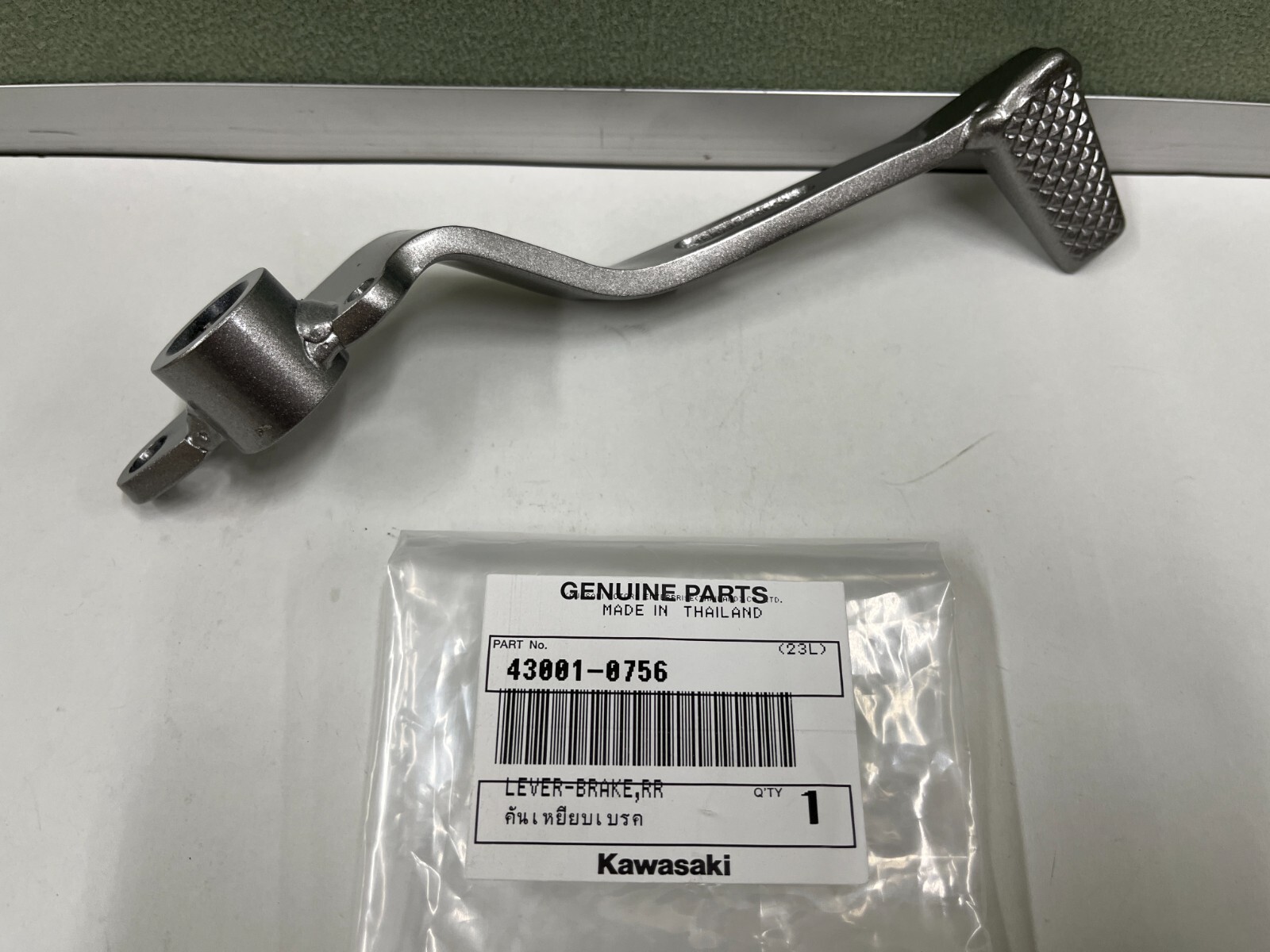 KAWASAKI GENUINE NINJA 400 ABS FOOT BRAKE LEVER New 43001-0756 | eBay