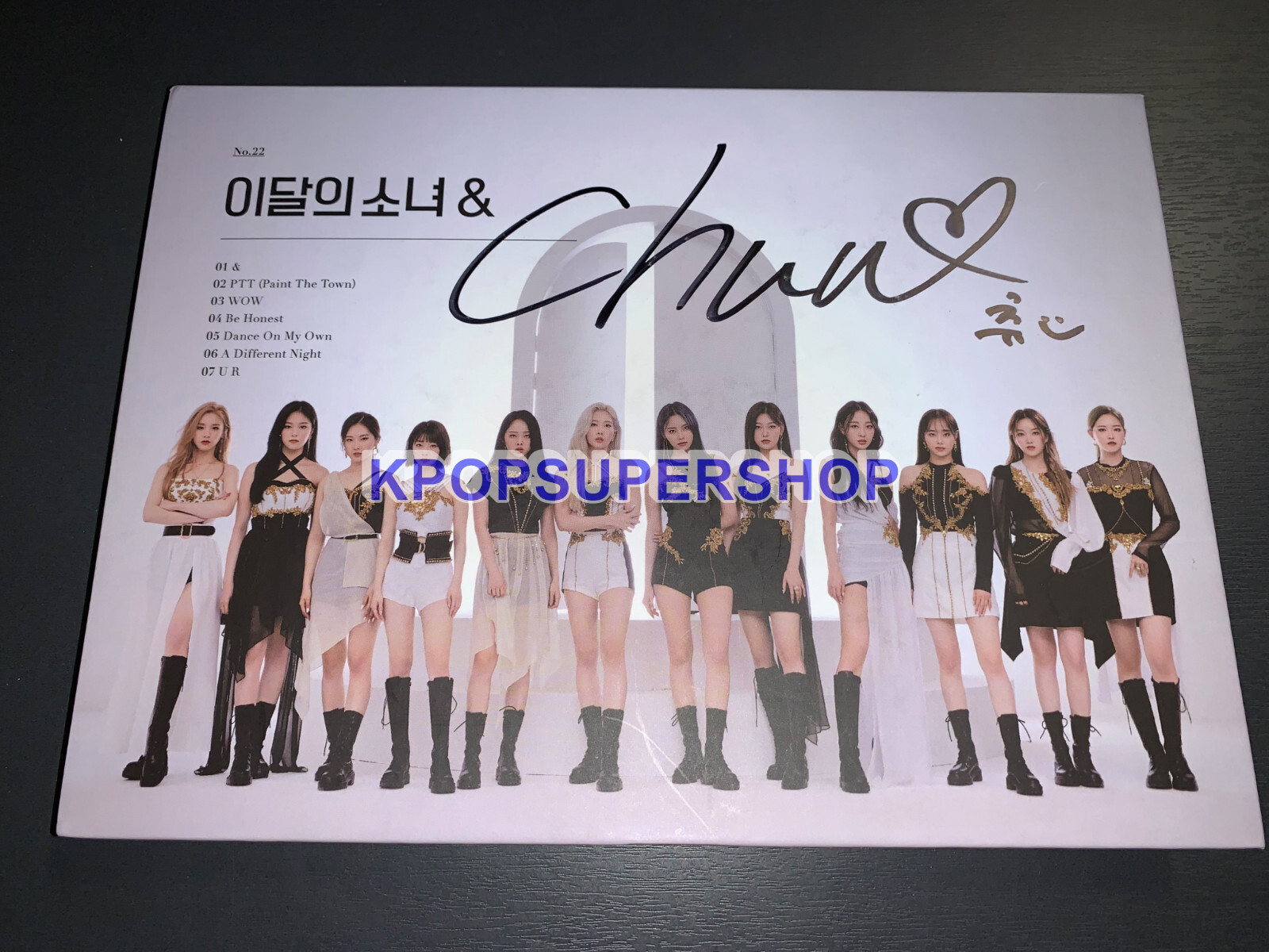 Loona 4th Mini Album & CHUU Autographed Signed CD Great No