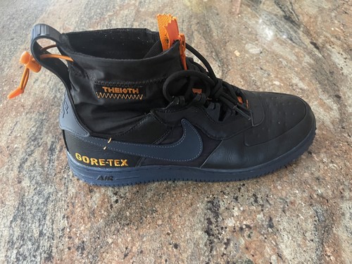 Size 11.5 - Nike Air Force 1 High WTR x Gore-Tex Black 2019 | eBay
