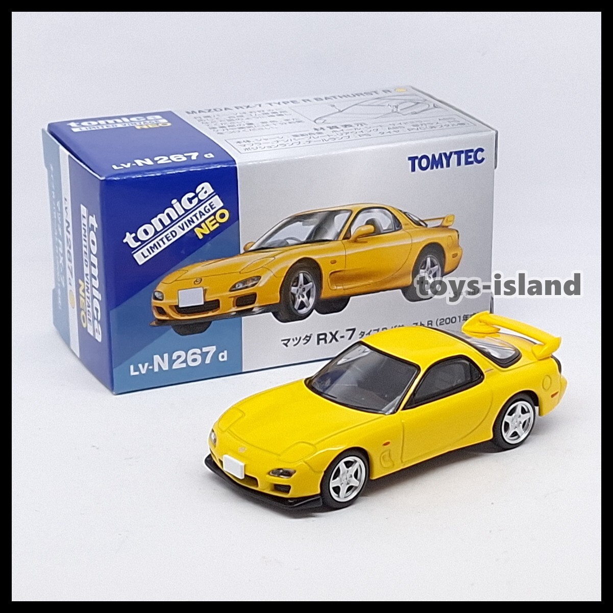 Tomica Limited Vintage NEO LV-N267d MAZDA RX-7 Type R Bathurst 1
