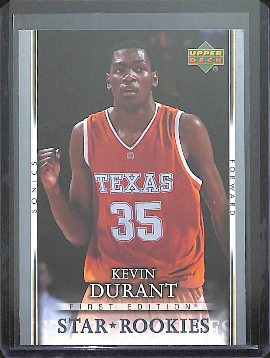 2007-08 Upper Deck First Edition Rookie #202 Kevin Durant | eBay