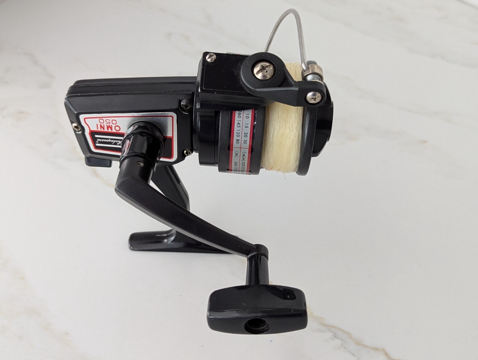 Vintage Shakespeare 2000 Series OMNI 050 Spinning Fishing Black