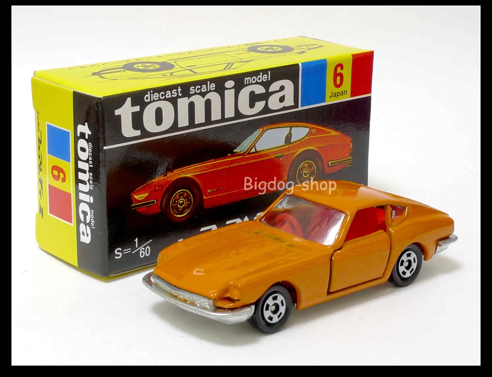 TOMICA BLACK BOX 6 NISSAN FAIRLADY Z 432 1/60 TOMY NEW PP X3 | eBay