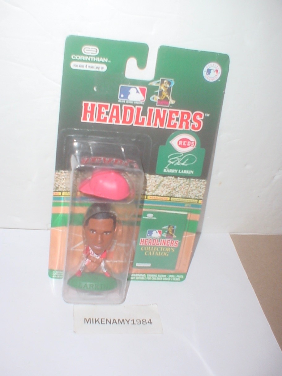 1996 Corinthian MLB Headliners Action Figure BARRY LARKIN