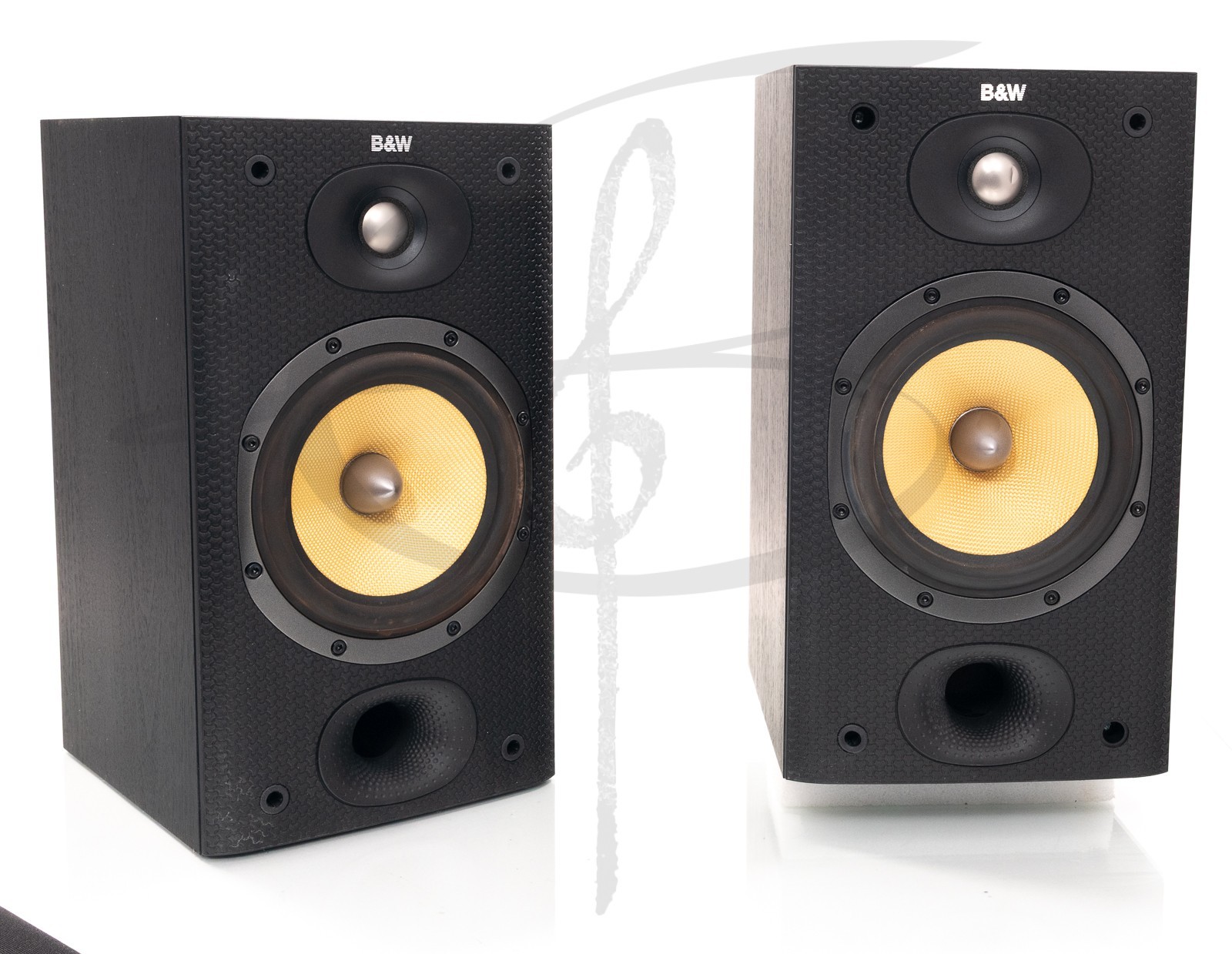 Bowers & Wilkins B&W DM 601 S3 Speakers (MADE IN ENGLAND) VG BLACK