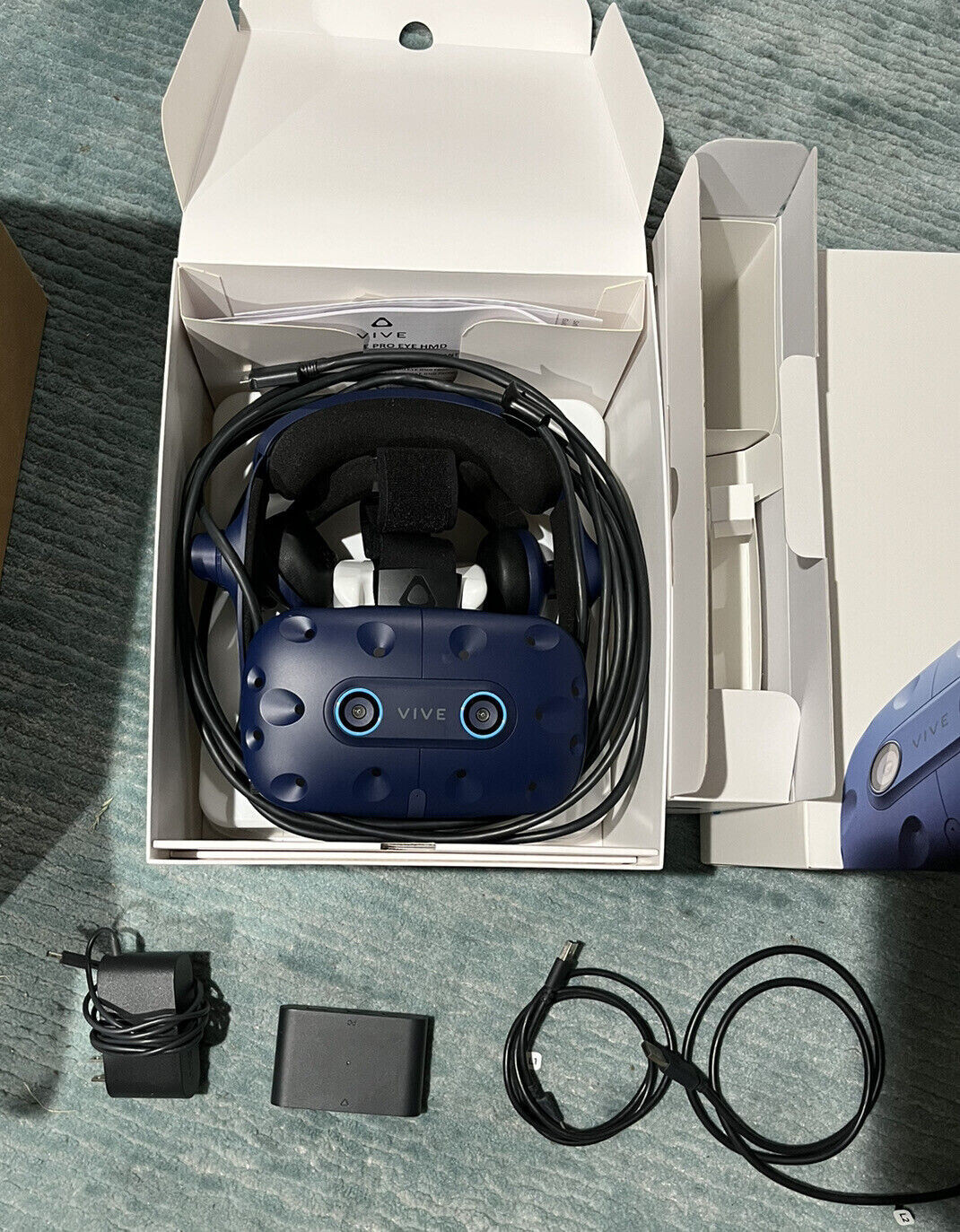 🔥 HTC Vive Pro Eye Headset for VRchat + Valve Knuckles