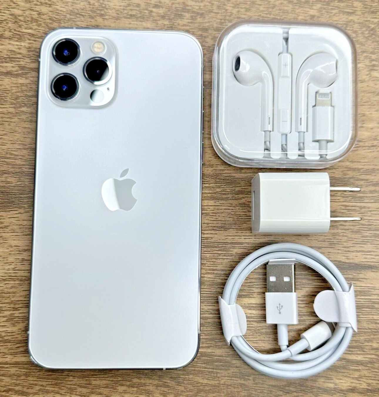 Apple iPhone 12 Pro Max - 128GB - Silver (Factory Unlocked) Good