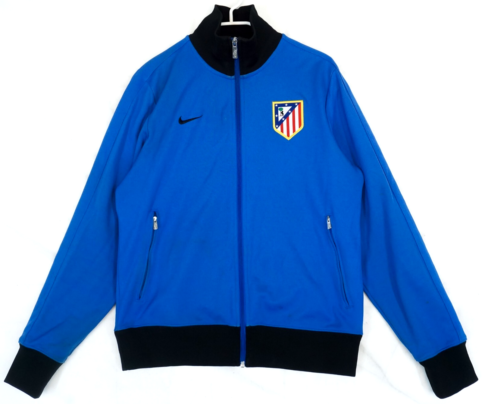 Nike Atletico Madrid Blue Full Zip Track Jacket Men's Size M | eBay