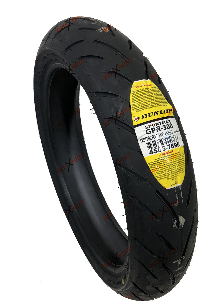 Dunlop Sportmax GPR-300 120/70ZR17 70 17 Front Motorcycle Tire