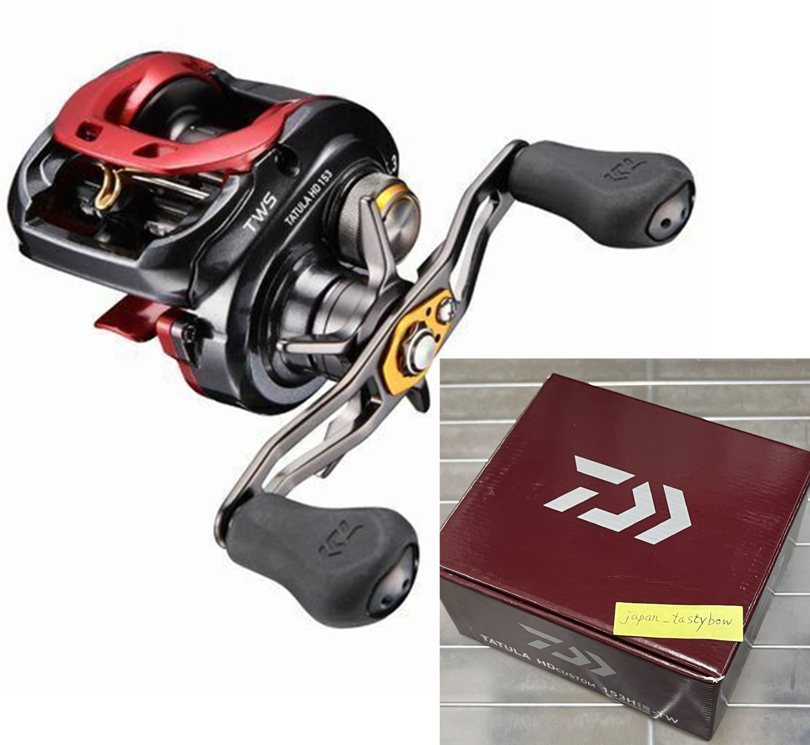 Daiwa TATULA HD CUSTOM 153-HL-TW Baitcasting Reel | eBay
