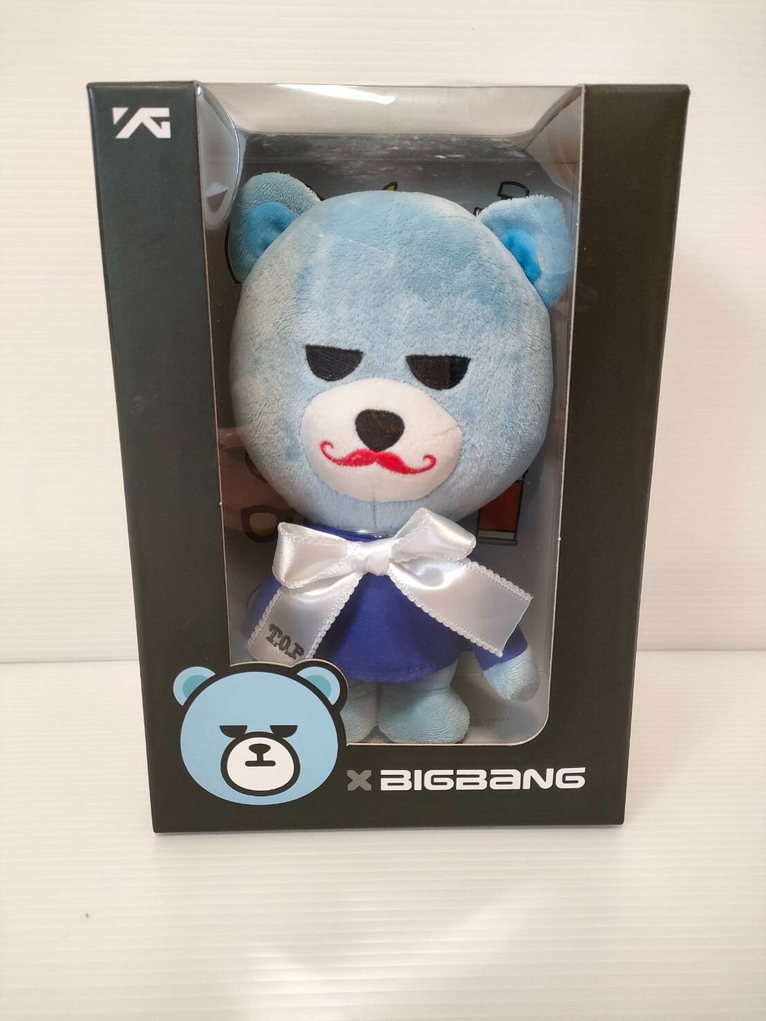 KRUNK x BIGBANG Official YG Bear Plush toy T.O.P Version TOP NEW