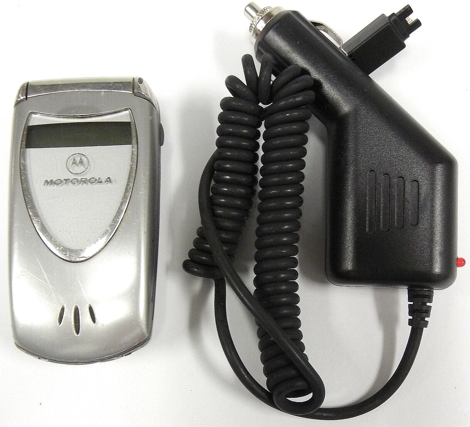 Motorola V series V60i(T) - Silver ( Cingular ) Rare TDMA Flip