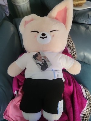 Stray Kids SKZOO Leebit Magnet Plush +LEE KNOW Photocard dominATE