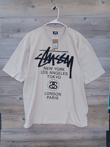 Stussy World Tour Tee Smoke (Size XL) #0030 | eBay