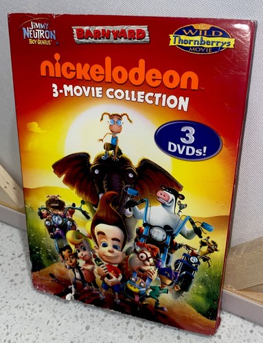 Nickelodeon Movie Collection 3 DVD Jimmy Neutron Barnyard