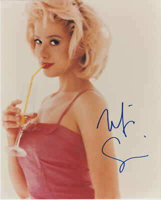 MIRA SORVINO Hand Signed 8 x 10 SEXY Photo AUTOGRAPH w/ COA Nice