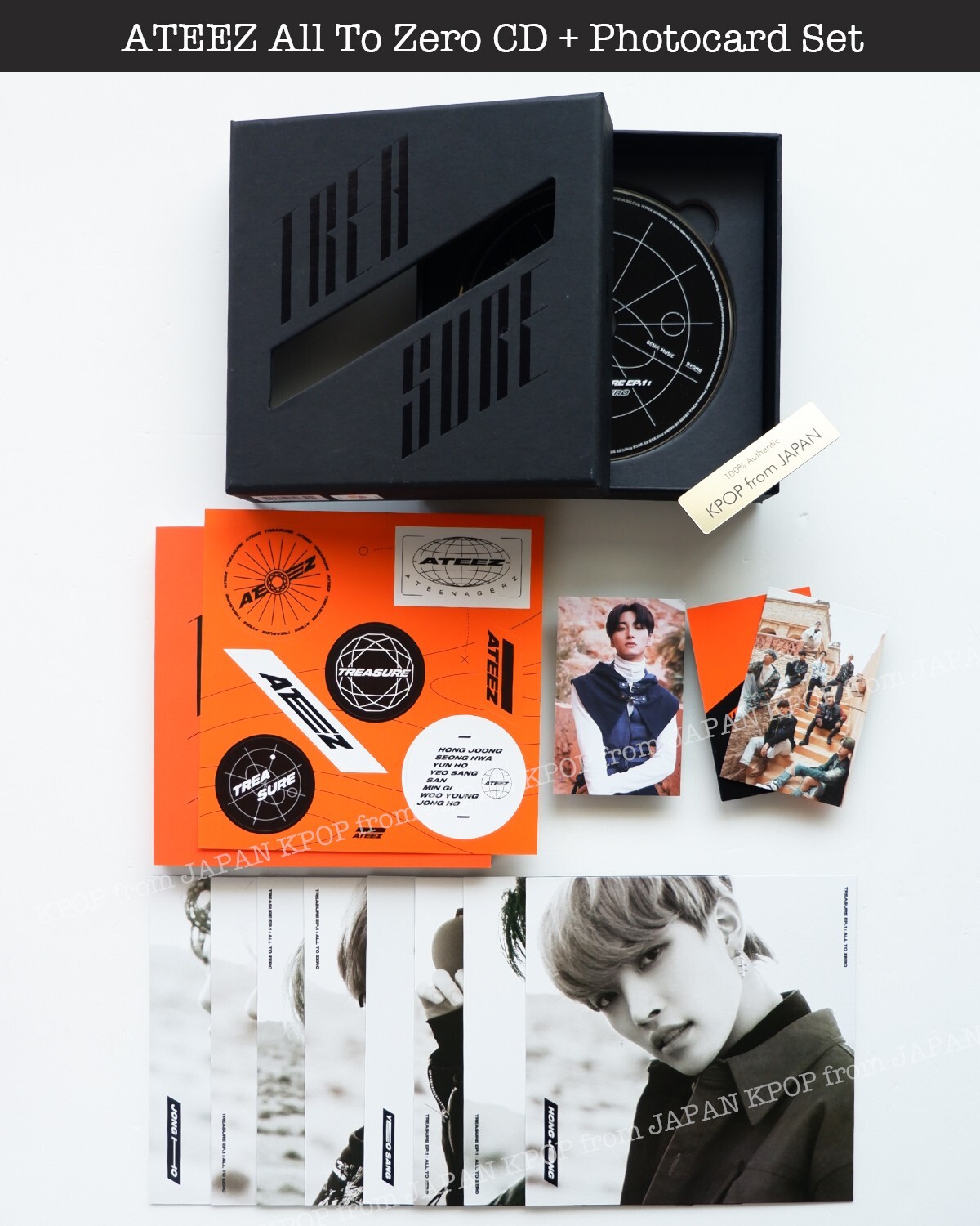 SEONGHWA ATEEZ TREASURE EP 1 : All To Zero ver. Album + Photocard