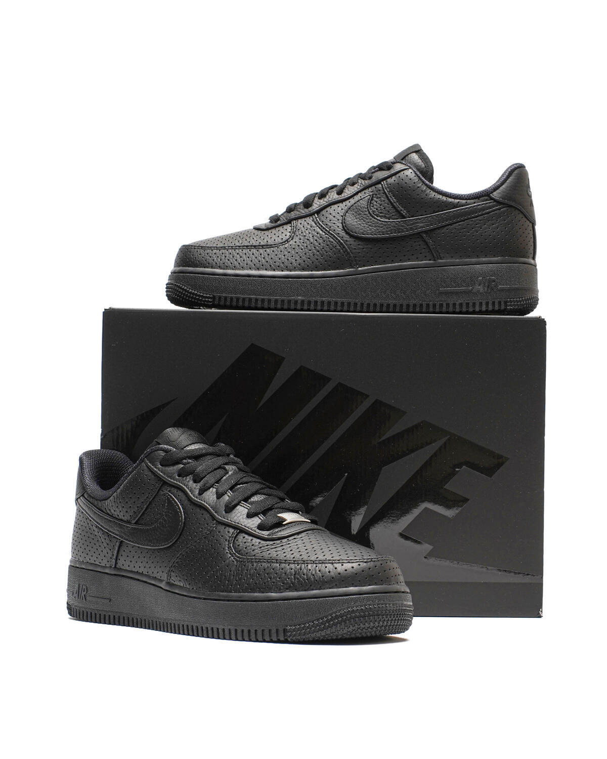 Nike Air Force 1 Low SP Triple Black Perforated HF8189-001 Mens